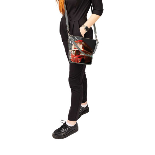 Сумка кросс-боди BAG8 «London Bus»