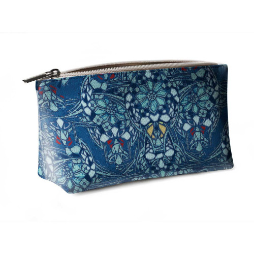 Косметичка big KOS2 «Мозаика голубая»