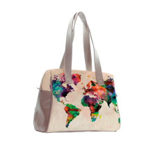 Сумка на плечо BAG5 «World map»