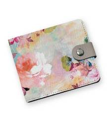 Кошелек мини PRS8 «Peonies»