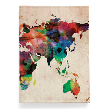 Обложка для автодокументов, AUT2 «World map»