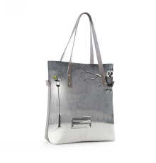 Сумка тоут BAG9 «Owl & bird»