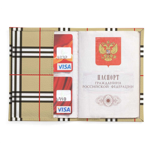 Обложка для паспорта, PAS2 «Клетка 2»