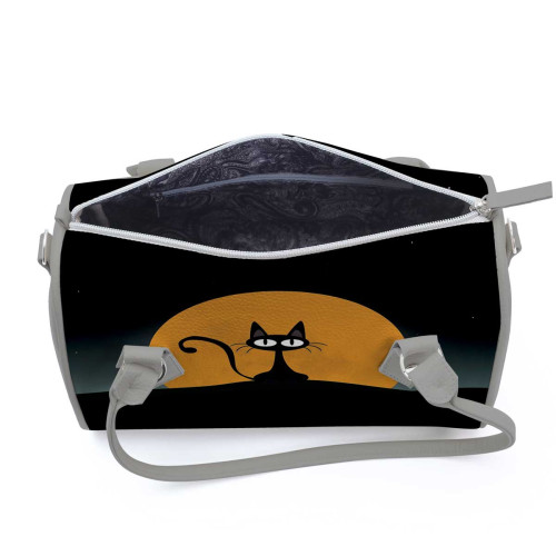 Сумка на руку BG13 «Кот с луной»