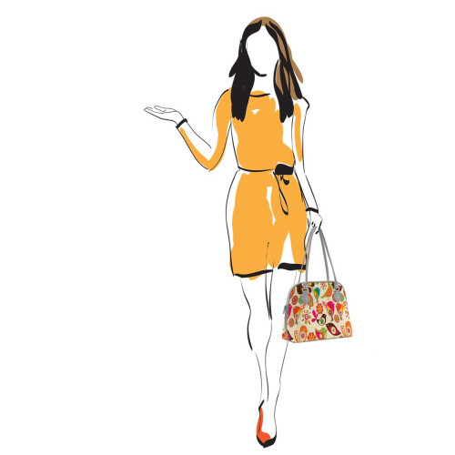 Сумка на плечо BG11 «Birds»