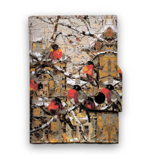 Кошелек мини, кардхолдер, PR24 «Снегири»