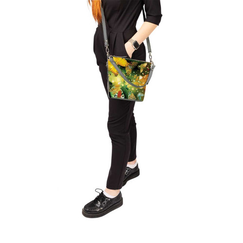 Сумка кросс-боди BAG8 «Бабочки 4»