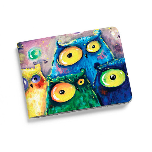 Кошелек мини, PRS2 «Many owls»