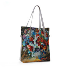 Сумка тоут BAG9 «Flowers»