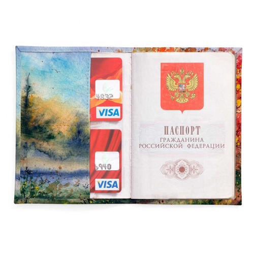 Обложка для паспорта, PAS2 «Akvarel»