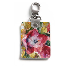 Брелок (Прямоугольный ) TRI1 «В наш дом пришла весна»
