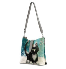 Сумка на плечо BG12 «Snow cat»