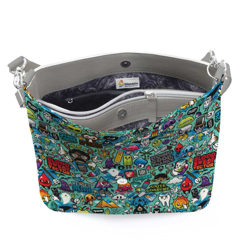 Сумка на плечо BG12 «Colored drawings»