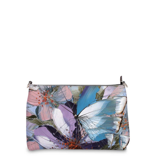 Сумка шолдер, BAG3 «Бабочки 8»