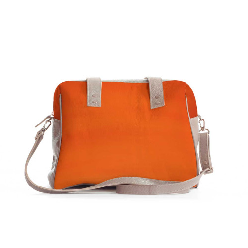 Сумка на плечо BAG5 «Слоны оранжевые»