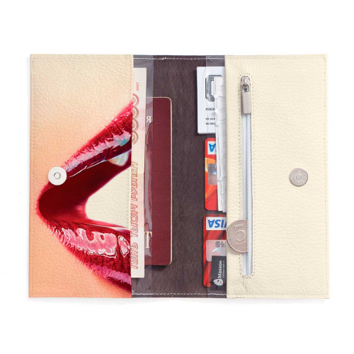 Портмоне PRS3 «Губы»