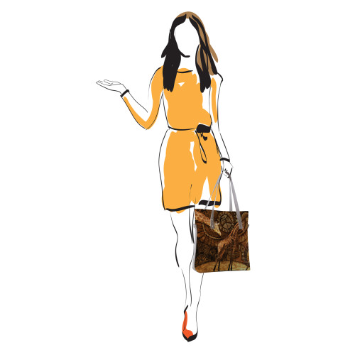 Сумка тоут BAG9 «Giraffe»