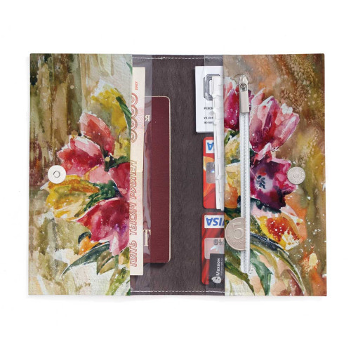 Портмоне PRS3 «В наш дом пришла весна»