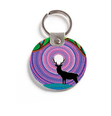 Брелок (Круглый) TRI4 «Tree moon»