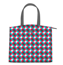 Сумка на руку, BG91 «Круги 3»