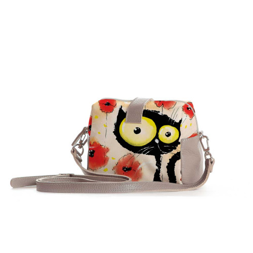 Сумка кросс-боди BAG6 «Flower cat»