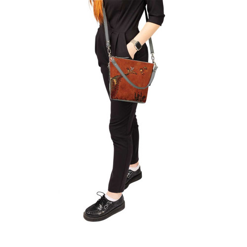 Сумка кросс-боди BAG8 «Барышня и дракон»