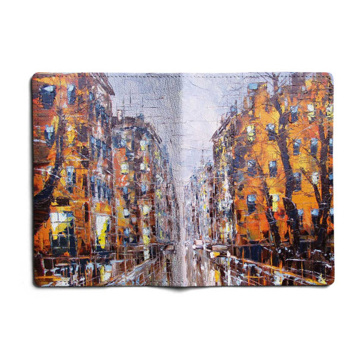 Обложка для паспорта, PAS1 «Вечерний Петербург»