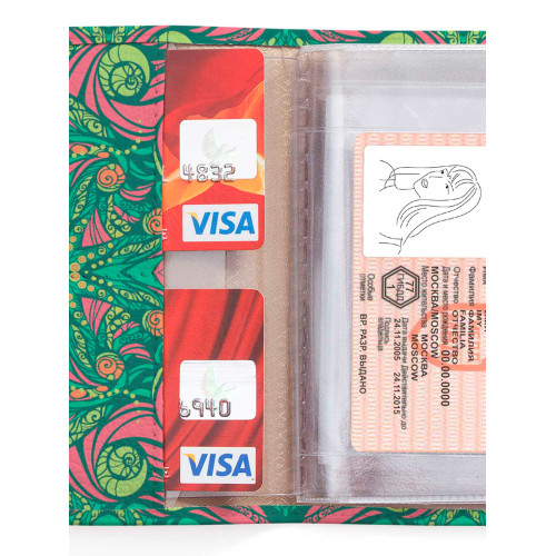 Обложка для автодокументов, AUT2 «0653 Калейдоскоп»