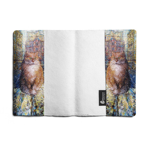 Обложка для паспорта, PAS1 «Рыжий кот»