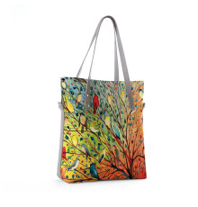 Сумка тоут BAG9 «Birds»
