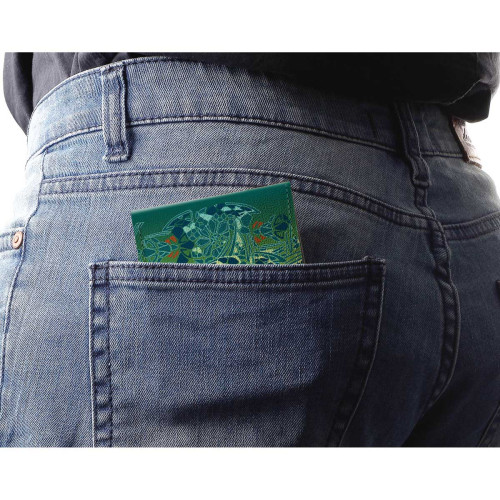 Кошелек мини, PRS2 «Мозаичные цветы»