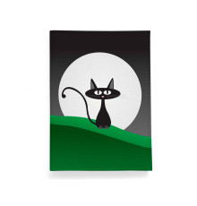 Обложка для автодокументов, AUT2 «Кот с луной»