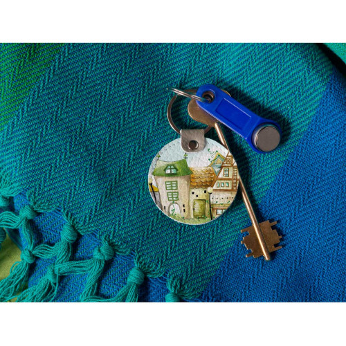 Брелок (Круглый) TRI4 «Игрушечный город»