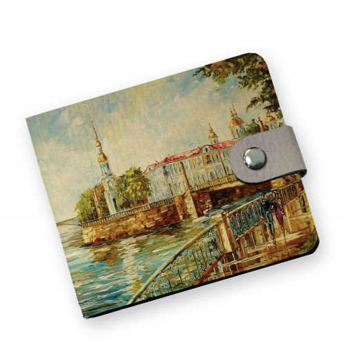 Кошелек мини PRS8 «Никольский собор »