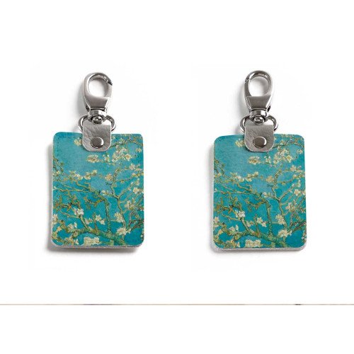 Брелок (Прямоугольный ) TRI1 «Vincent van Gogh Almond Blossom»