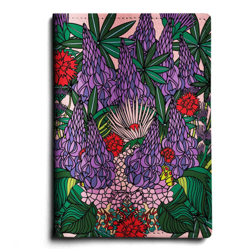 Обложка для паспорта, PAS1 « Люпины»