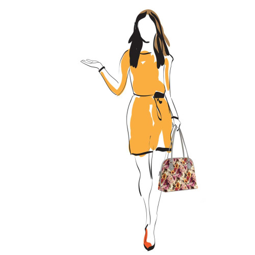 Сумка на плечо BG11 «Autumn flowers »