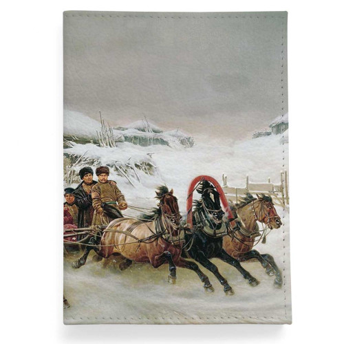 Обложка для автодокументов, AUT2 «Russian Winter»