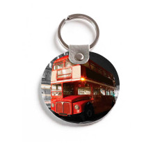 Брелок (Круглый) TRI4 «London Bus»