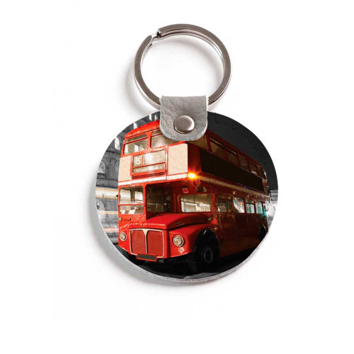 Брелок (Круглый) TRI4 «London Bus»
