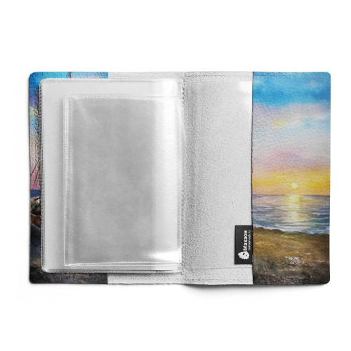 Обложка для автодокументов, AUT1 «Морской рассвет »