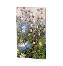 Портмоне PRS3 «Бабочки над цветами и травами»