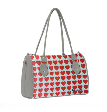 Сумка на руку BG13 «Сердечки»