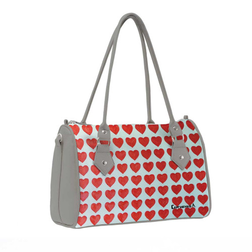 Сумка на руку BG13 «Сердечки»