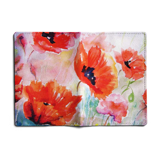 Обложка для паспорта, PAS1 «Maki akvarel»