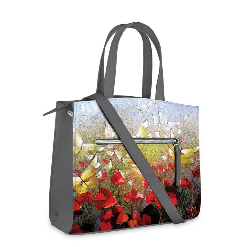 Сумка на руку, BG91 «Полет над маковым полем»