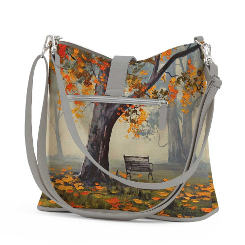 Сумка на плечо BG12 «Autumn bench»