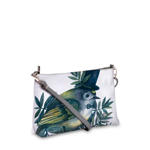 Сумка шолдер, BAG3 «bird08»