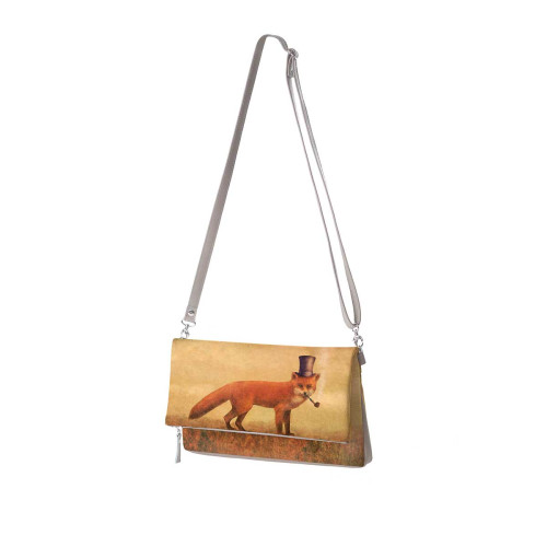 Клатч, кросс-боди KHL3 «Smoke fox»