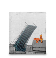 Кошелек мини PR17 «Мосты на белом»